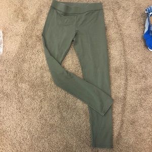 Aerie Green cloth leggings